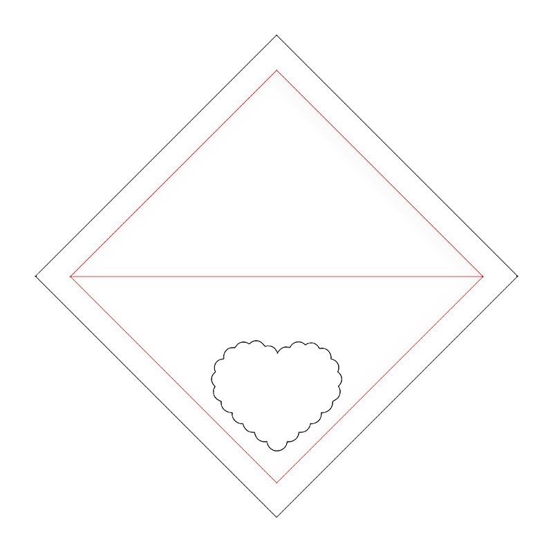6x6 Corner Quilt Label