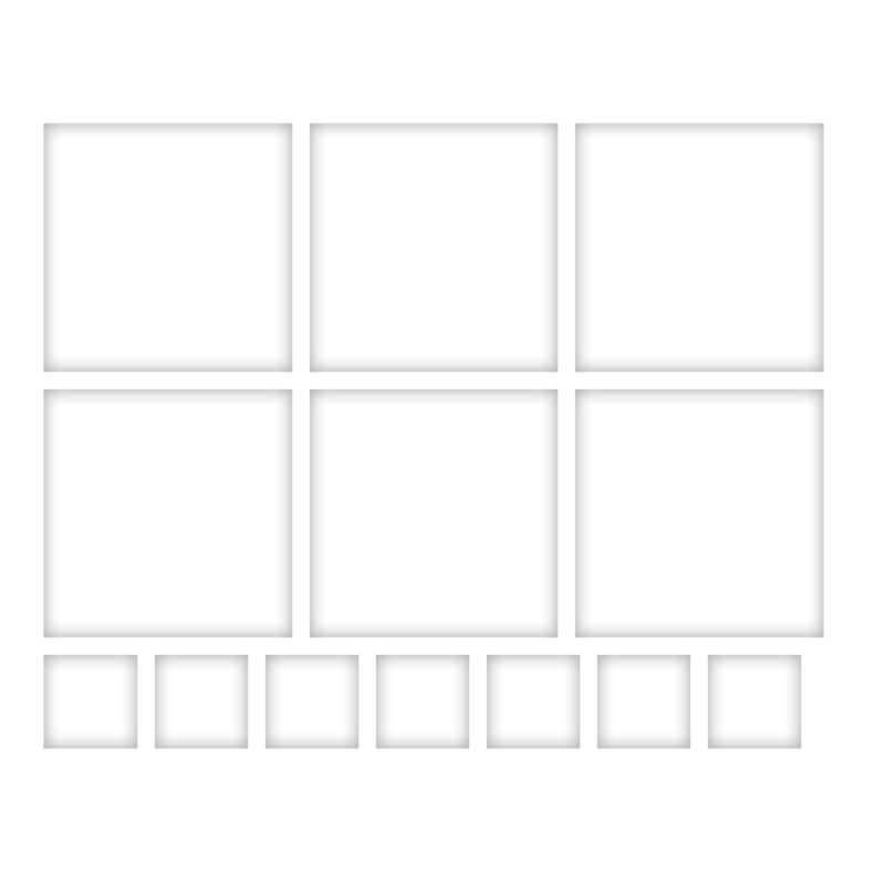 7 x 7 Fat Quarter Fabric Layouts