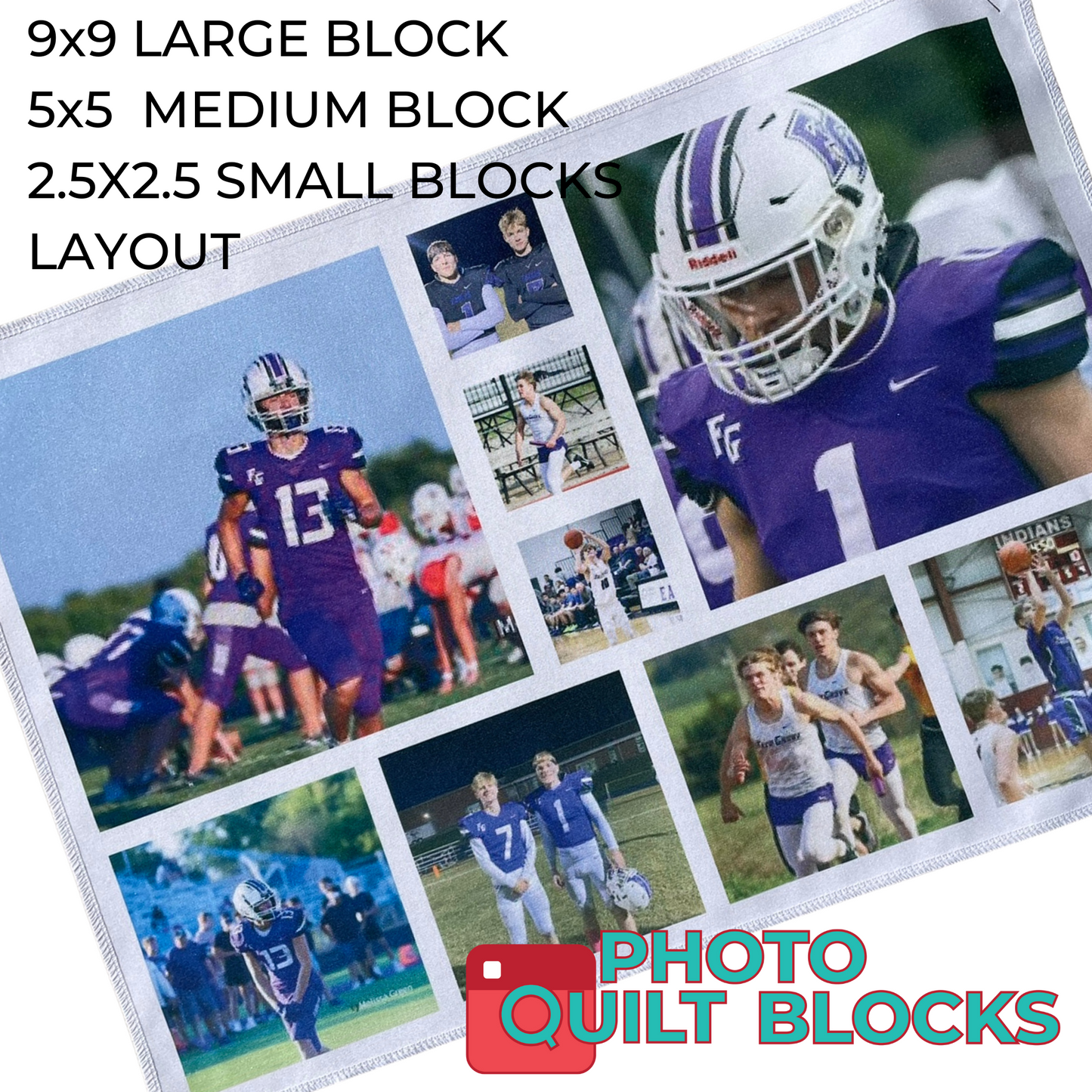 9x9, 5x5, 2.5 inch Fat Quarter Fabric Layouts | Quilts and Quilts