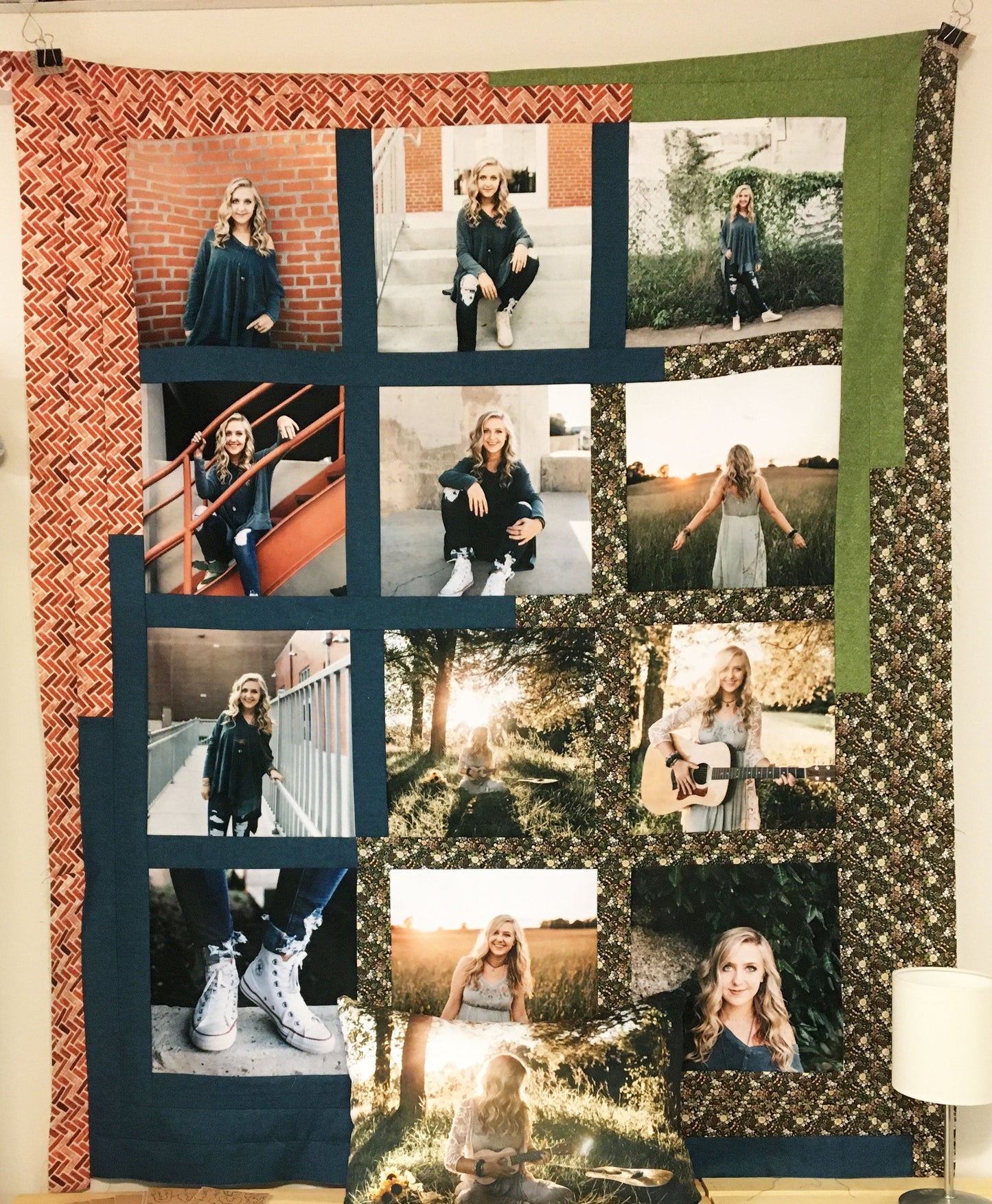 Copy of Photo Quilt Block - Poly Poplin | Perfect for projects needing lightweight fabric | Quilters Heaven