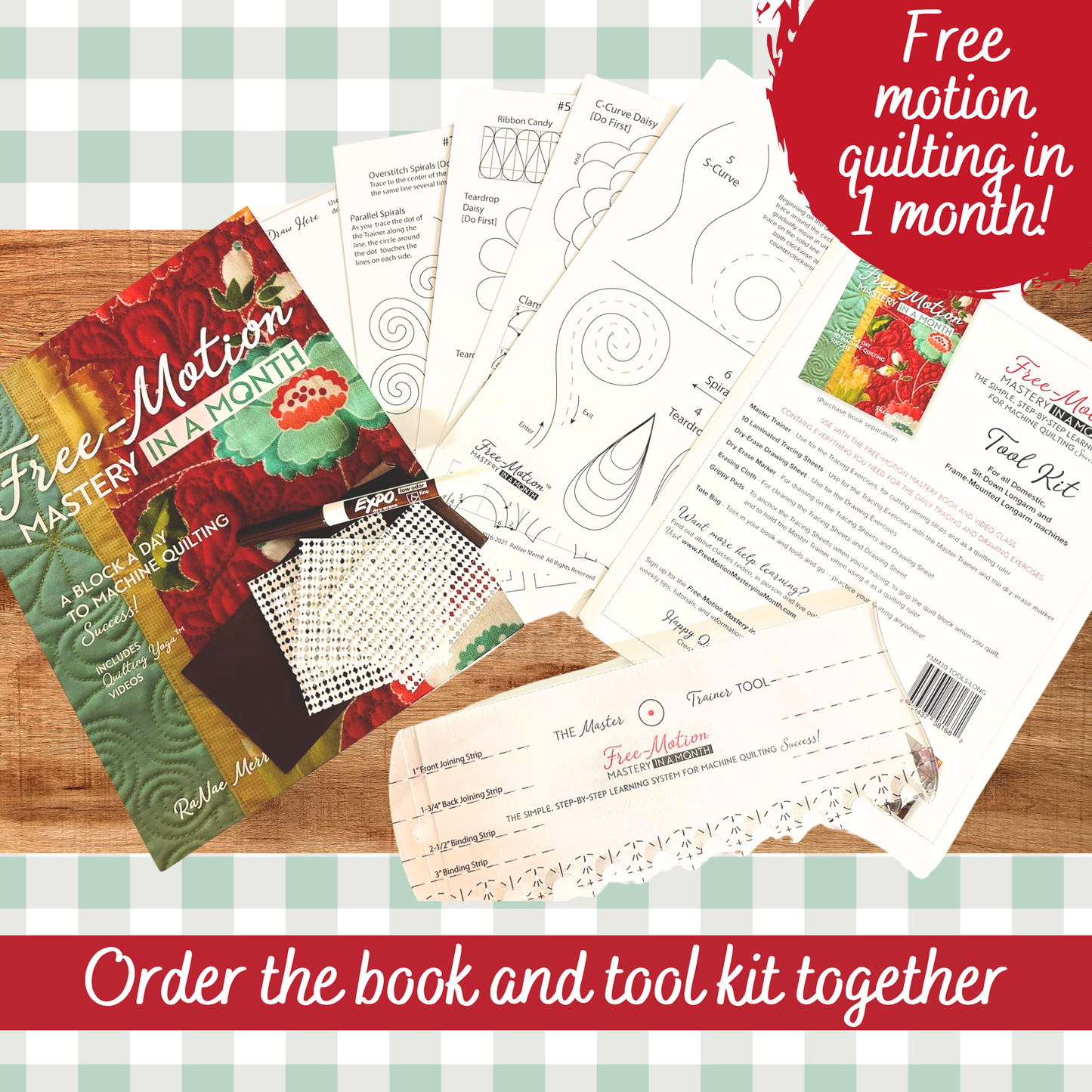 Machine Mastery in a Month Book and Tool Kit - by RaNae Merrill