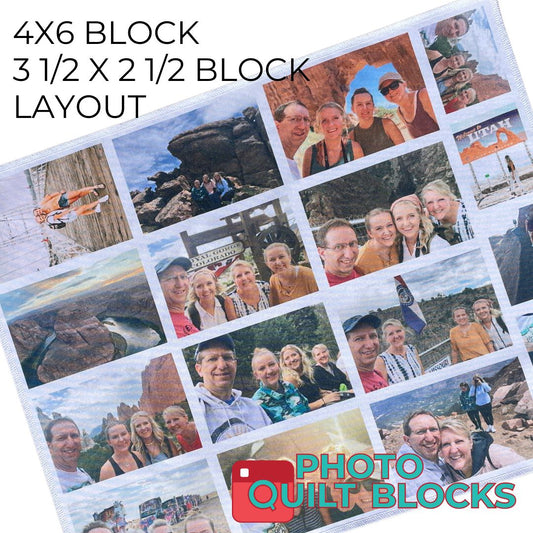 4 x 6 Fat Quarter Fabric Layouts