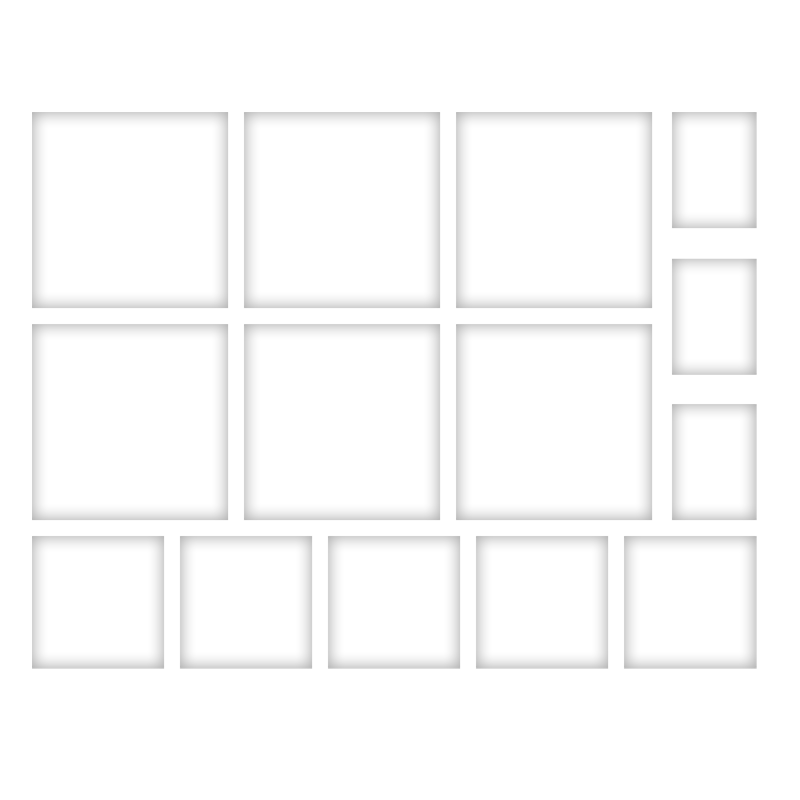 6 x 6 Fat Quarter Fabric Layouts
