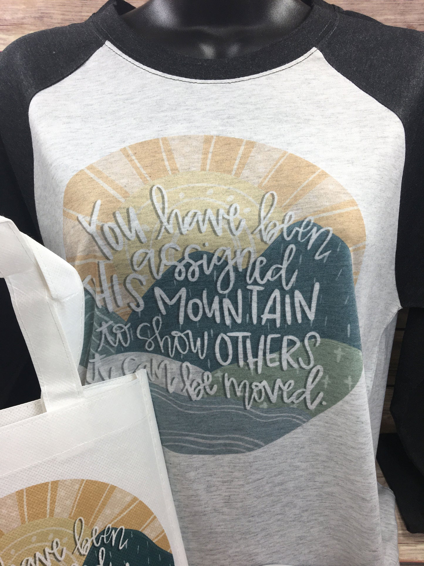 Mountain Assignment tshirt mug and gift bag! FREE SHIPPING on orders over $35!