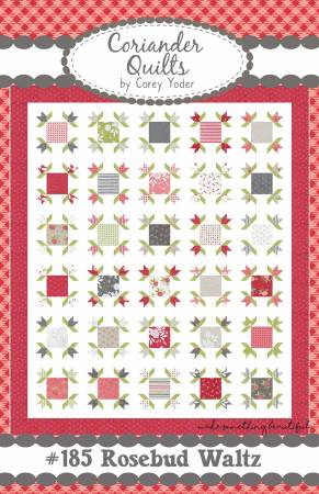 Rosebud Waltz by Coriander Quilts - 5x5 blocks