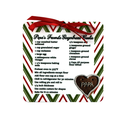 Photo Memory Christmas Ornament -  Square Aluminum Holiday Ornament