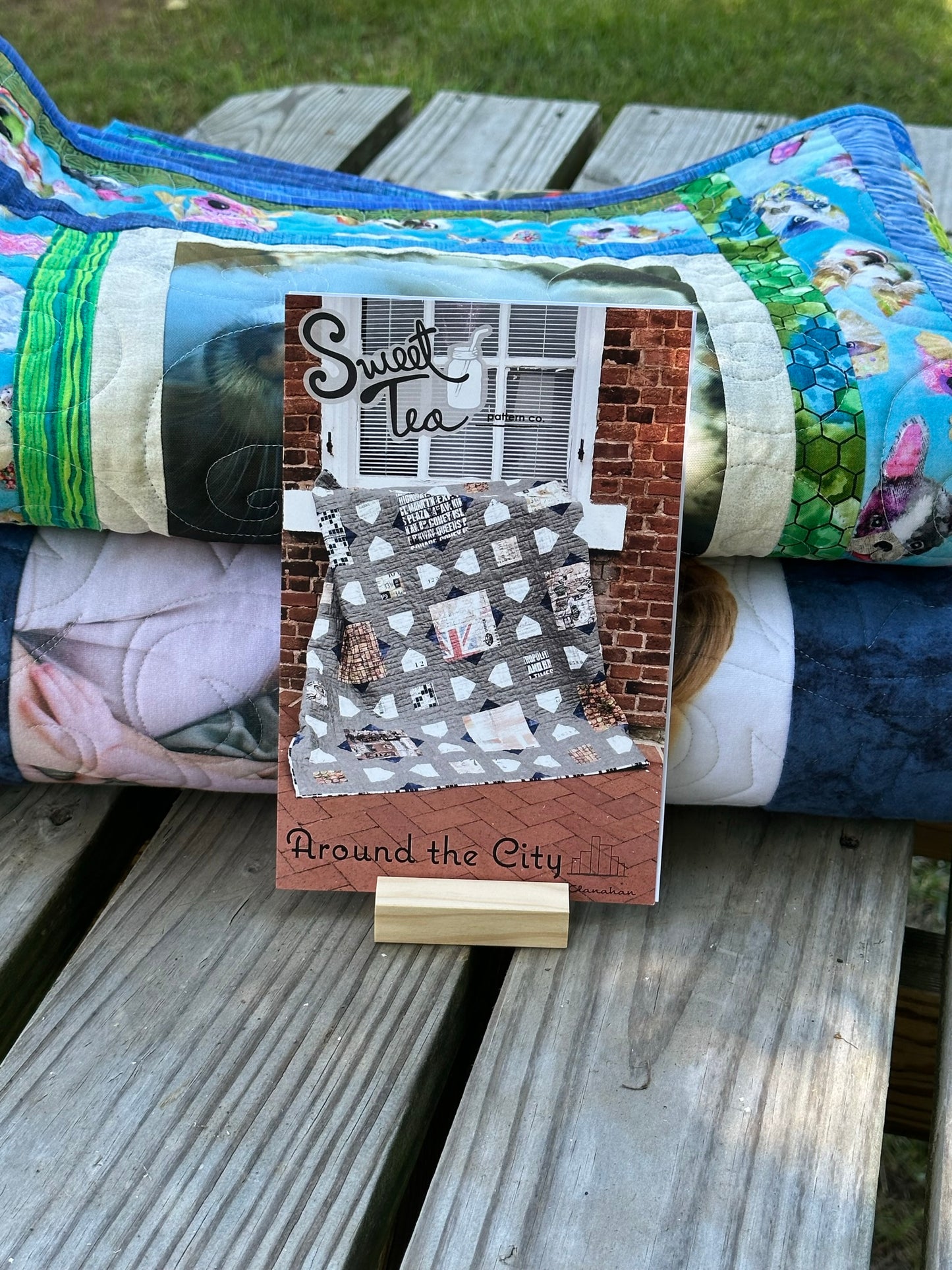 Around the City Memory Quilt Pattern - by Sweet Tea pattern co