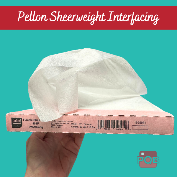 Pellon Sheerweight Interfacing - By the yard