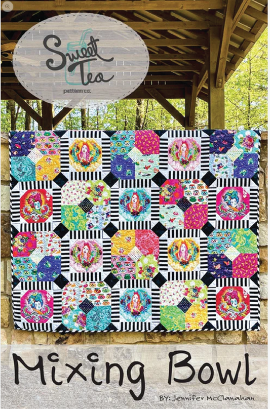 Mixing Bowl Memory Quilt Pattern - by Sweet Tea pattern co