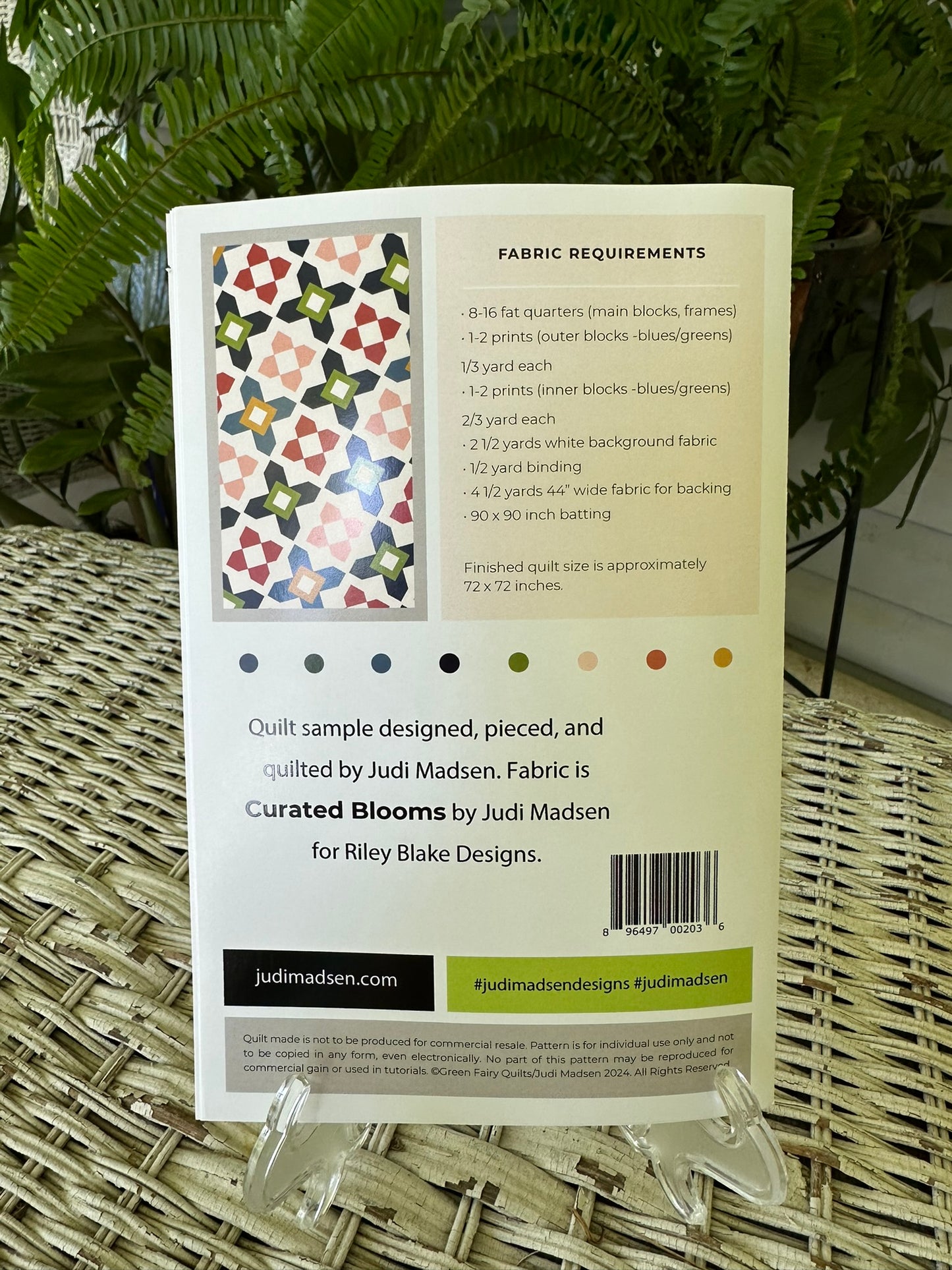 Curated by Judi Madsen Designs - 10x10 blocks NEW 2025
